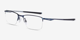 Oakley Socket 5.5 Matte Midnight Métal Montures de lunettes de vue d'EyeBuyDirect, Vue d'Angle