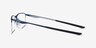Oakley Socket 5.5 Matte Midnight MetalEyeglass Frames from EyeBuyDirect, Side View
