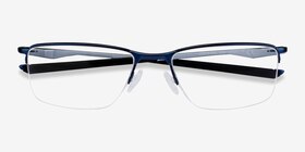 Oakley Socket 5.5 Matte Midnight Métal Montures de lunettes de vue d'EyeBuyDirect, Vue Rapprochée