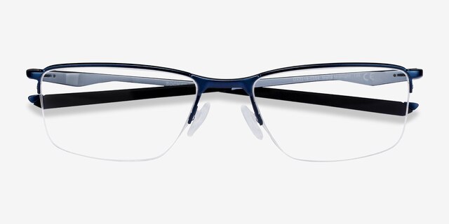 Oakley Socket 5.5 Matte Midnight MetalEyeglass Frames from EyeBuyDirect, Closed View