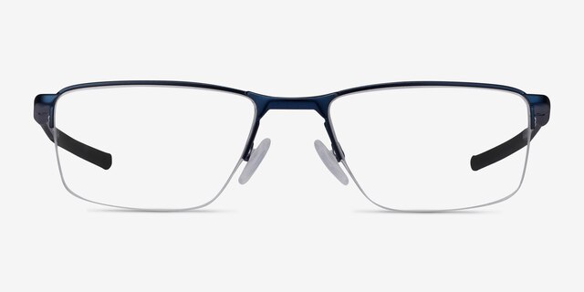 Oakley Socket 5.5 Matte Midnight MetalEyeglass Frames from EyeBuyDirect, Front View