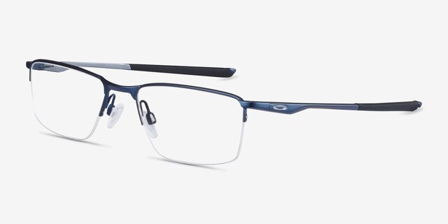 Oakley Socket 5.5 Matte Midnight MetalEyeglass Frames from EyeBuyDirect, Angle View