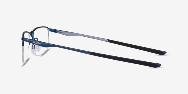 Oakley Socket 5.5 Matte Midnight MetalEyeglass Frames from EyeBuyDirect, Side View