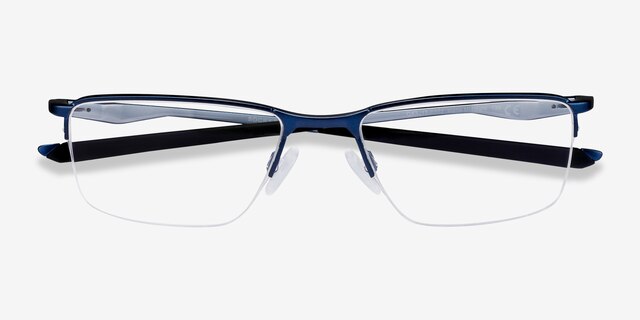 Oakley Socket 5.5 Matte Midnight MetalEyeglass Frames from EyeBuyDirect, Closed View