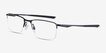 Oakley Socket 5.5 Polished Black MetalEyeglass Frames from EyeBuyDirect, Angle View