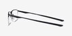 Oakley Socket 5.5 Polished Black MetalEyeglass Frames from EyeBuyDirect, Side View
