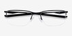 Oakley Socket 5.5 Polished Black MetalEyeglass Frames from EyeBuyDirect, Closed View