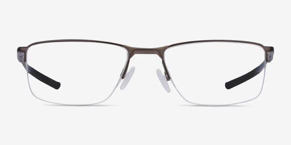 Oakley Socket 5.5 Satin Pewter Metal Eyeglass Frames