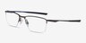 Oakley Socket 5.5 Satin Pewter MetalEyeglass Frames from EyeBuyDirect, Angle View