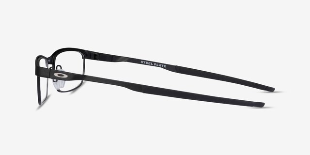 Oakley Steel Plate Powder Coal MetalEyeglass Frames from EyeBuyDirect, Side View