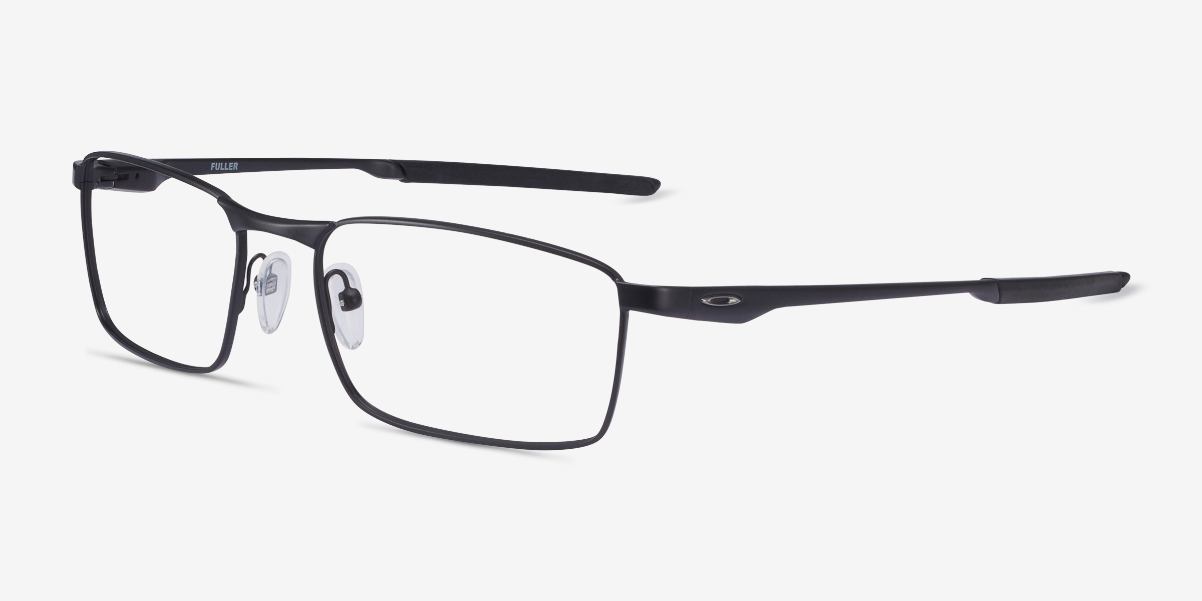 Oakley Fuller - Rectangle Satin Black Frame Glasses For Men | Eyebuydirect