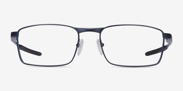 Oakley Fuller Matte Midnight MetalEyeglass Frames from EyeBuyDirect, Front View