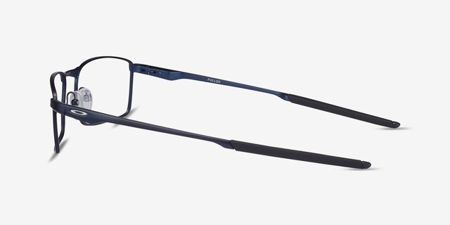 Oakley Fuller Matte Midnight MetalEyeglass Frames from EyeBuyDirect, Side View