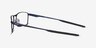 Oakley Fuller Matte Midnight MetalEyeglass Frames from EyeBuyDirect, Side View