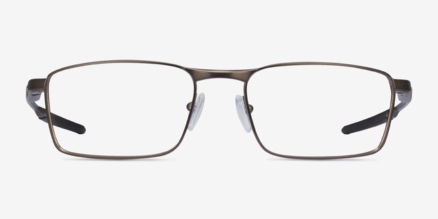 Oakley Fuller Pewter MetalEyeglass Frames from EyeBuyDirect, Front View