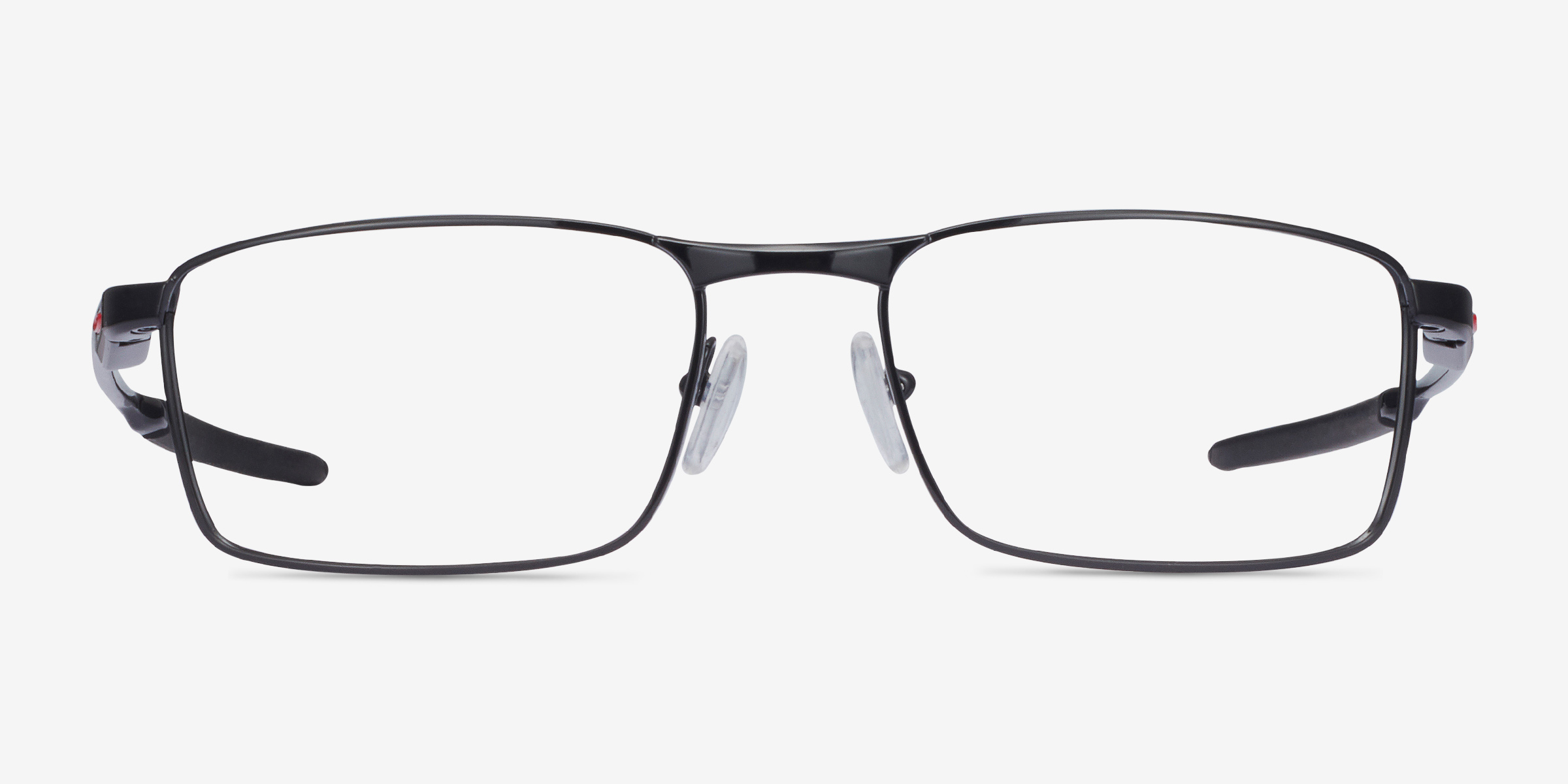 Oakley Fuller - Rectangle Polished Black Frame Glasses For Men ...