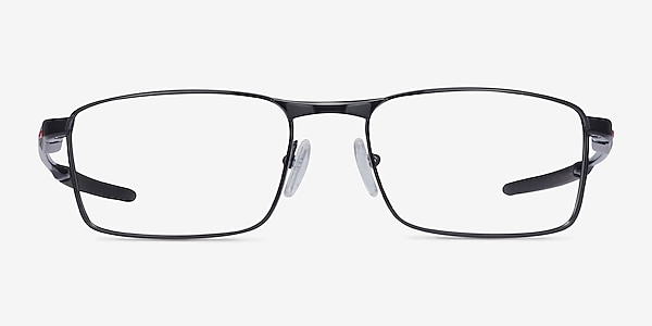 Oakley Fuller Polished Black Metal Eyeglass Frames