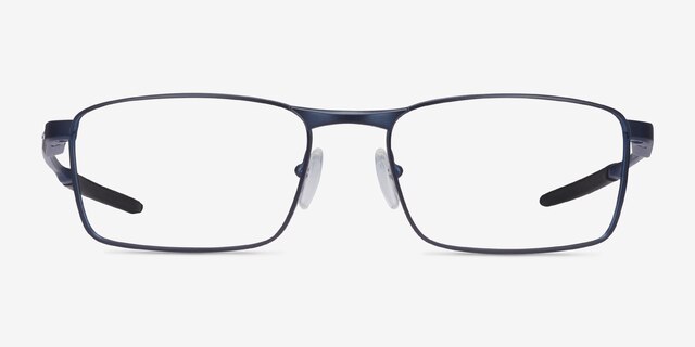 Oakley Fuller Matte Midnight MetalEyeglass Frames from EyeBuyDirect, Front View