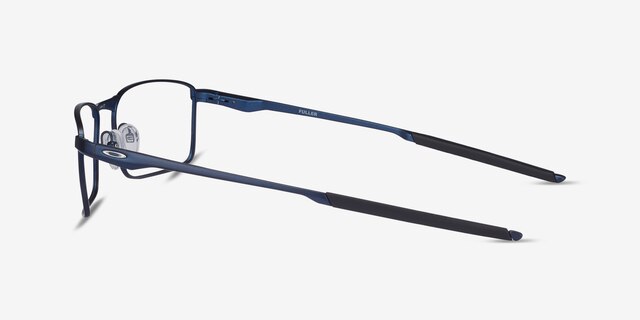Oakley Fuller Matte Midnight MetalEyeglass Frames from EyeBuyDirect, Side View