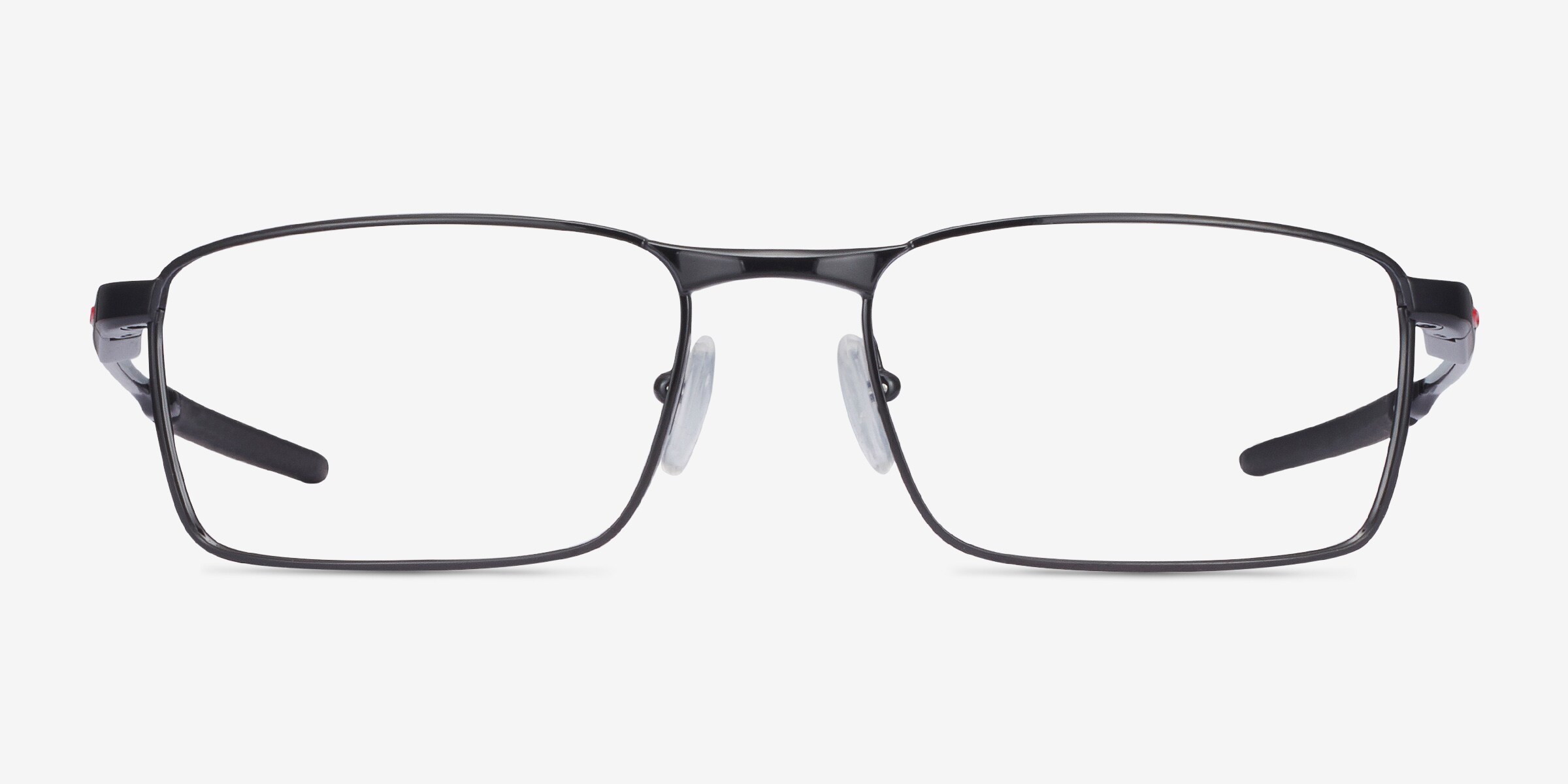 Oakley Fuller - Rectangle Satin Black Frame Glasses For Men