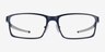 Oakley Base Plane Matte Midnight MétalMontures de lunettes de vue d'EyeBuyDirect, Vue de Face