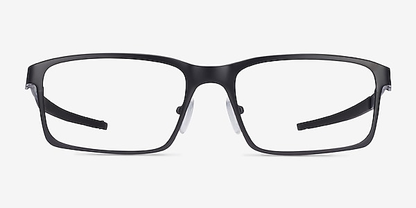 Oakley Base Plane Satin Black Metal Eyeglass Frames