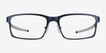 Oakley Base Plane Matte Midnight MetalEyeglass Frames from EyeBuyDirect, Front View