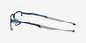 Oakley Base Plane Matte Midnight MetalEyeglass Frames from EyeBuyDirect, Side View