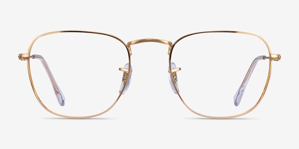 Ray-Ban RB3857V Gold Metal Eyeglass Frames