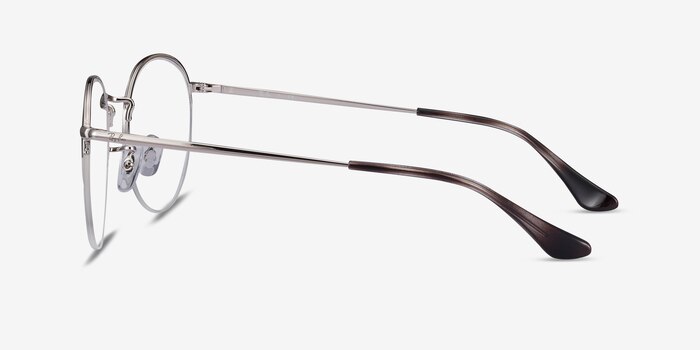 Ray-Ban RB3947V Round Silver Metal Eyeglass Frames from EyeBuyDirect