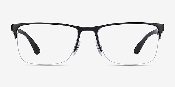 Ray-Ban RB6335 Black Metal Eyeglass Frames