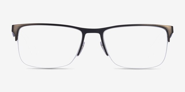 Ray-Ban RB6335 Gunmetal MetalEyeglass Frames from EyeBuyDirect, Front View