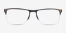 Ray-Ban RB6335 Gunmetal MetalEyeglass Frames from EyeBuyDirect, Front View