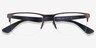 Ray-Ban RB6335 Gunmetal MetalEyeglass Frames from EyeBuyDirect, Closed View