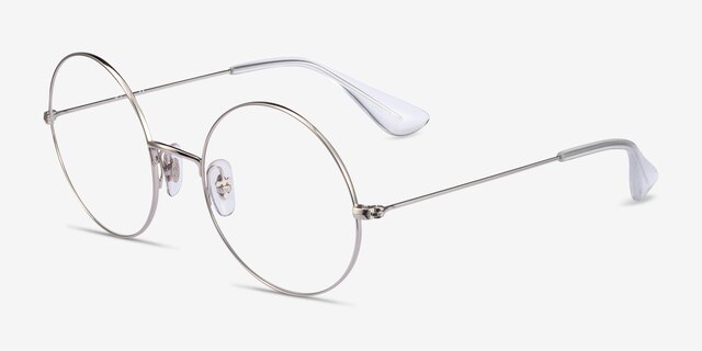 Ray-Ban RB6392 Silver MetalEyeglass Frames from EyeBuyDirect, Angle View
