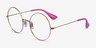 Ray-Ban RB6392 Bronze MétalMontures de lunettes de vue d'EyeBuyDirect, Vue d'Angle