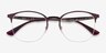 Ray-Ban RB6422 Bordeaux Gold MetalEyeglass Frames from EyeBuyDirect, Closed View