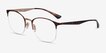 Ray-Ban RB6422 Tortoise Gold MetalEyeglass Frames from EyeBuyDirect, Angle View