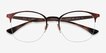 Ray-Ban RB6422 Tortoise Gold MetalEyeglass Frames from EyeBuyDirect, Closed View