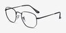 Ray-Ban RB6448 Black MetalEyeglass Frames from EyeBuyDirect, Angle View