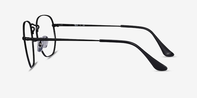 Ray-Ban RB6448 Black MetalEyeglass Frames from EyeBuyDirect, Side View