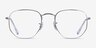 Ray-Ban RB6448 Silver MetalEyeglass Frames from EyeBuyDirect, Front View