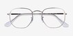 Ray-Ban RB6448 Silver MetalEyeglass Frames from EyeBuyDirect, Closed View
