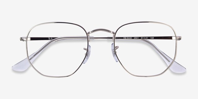Ray-Ban RB6448 Silver MetalEyeglass Frames from EyeBuyDirect, Closed View