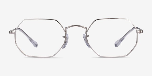 Ray-Ban RB6456 Silver MetalEyeglass Frames from EyeBuyDirect, Front View