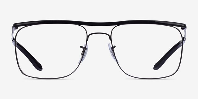 Ray-Ban RB6519 Noir MétalMontures de lunettes de vue d'EyeBuyDirect, Vue de Face