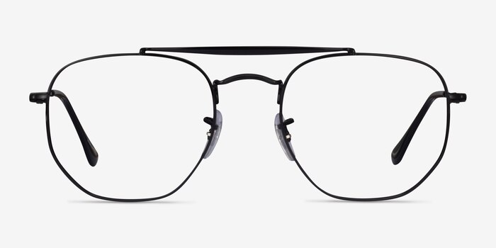 Ray-Ban RB3648V Black Metal Eyeglass Frames from EyeBuyDirect