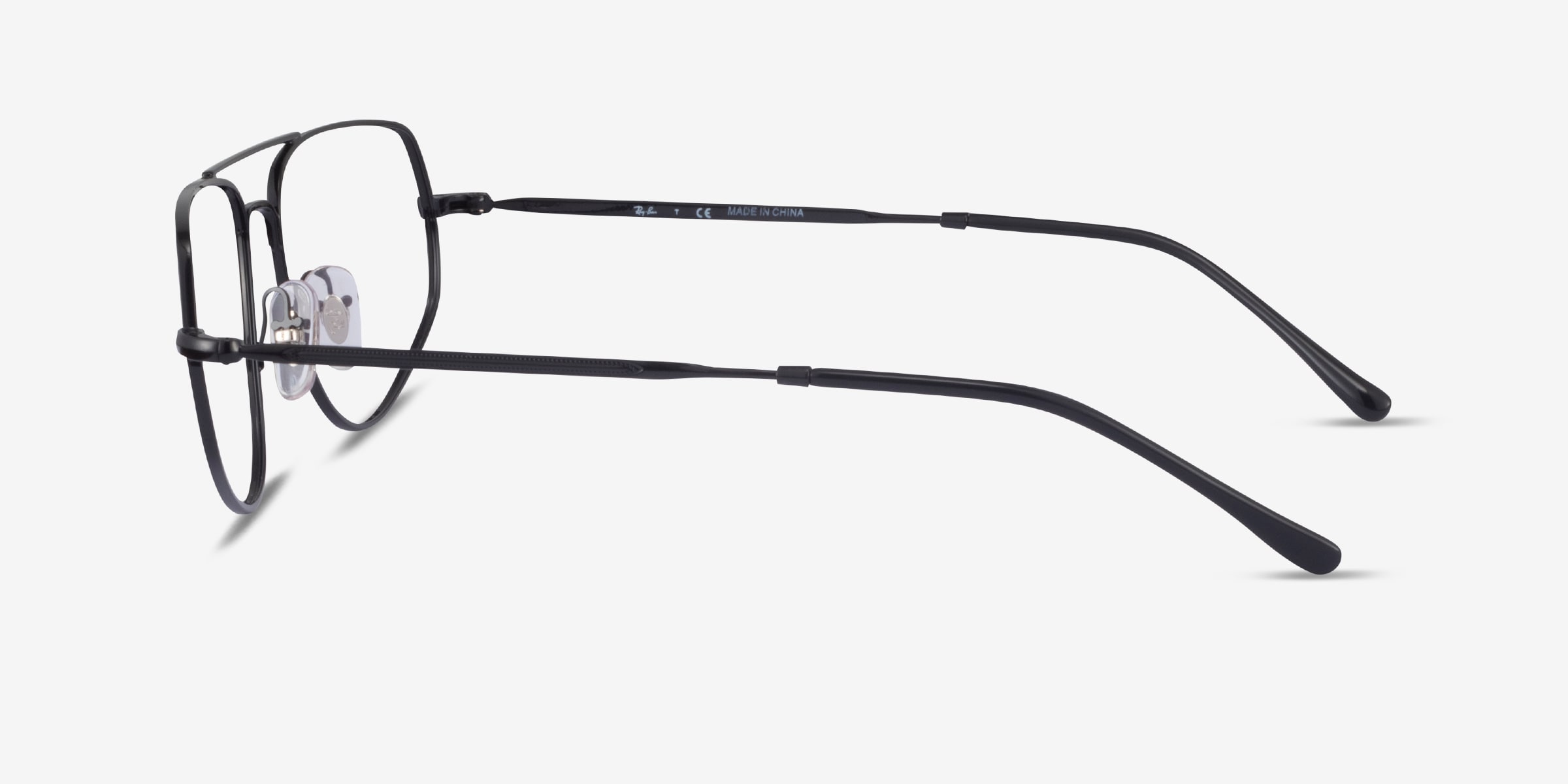 Ray-Ban RB6455 - Aviator Silver Frame Eyeglasses | Eyebuydirect