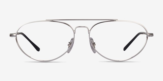 Ray-Ban RB6454 Argenté MétalMontures de lunettes de vue d'EyeBuyDirect, Vue de Face