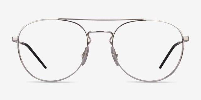 Ray-Ban RB6414 Argenté MétalMontures de lunettes de vue d'EyeBuyDirect, Vue de Face